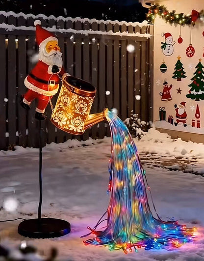 Moș Crăciun care udă – Lumini LED